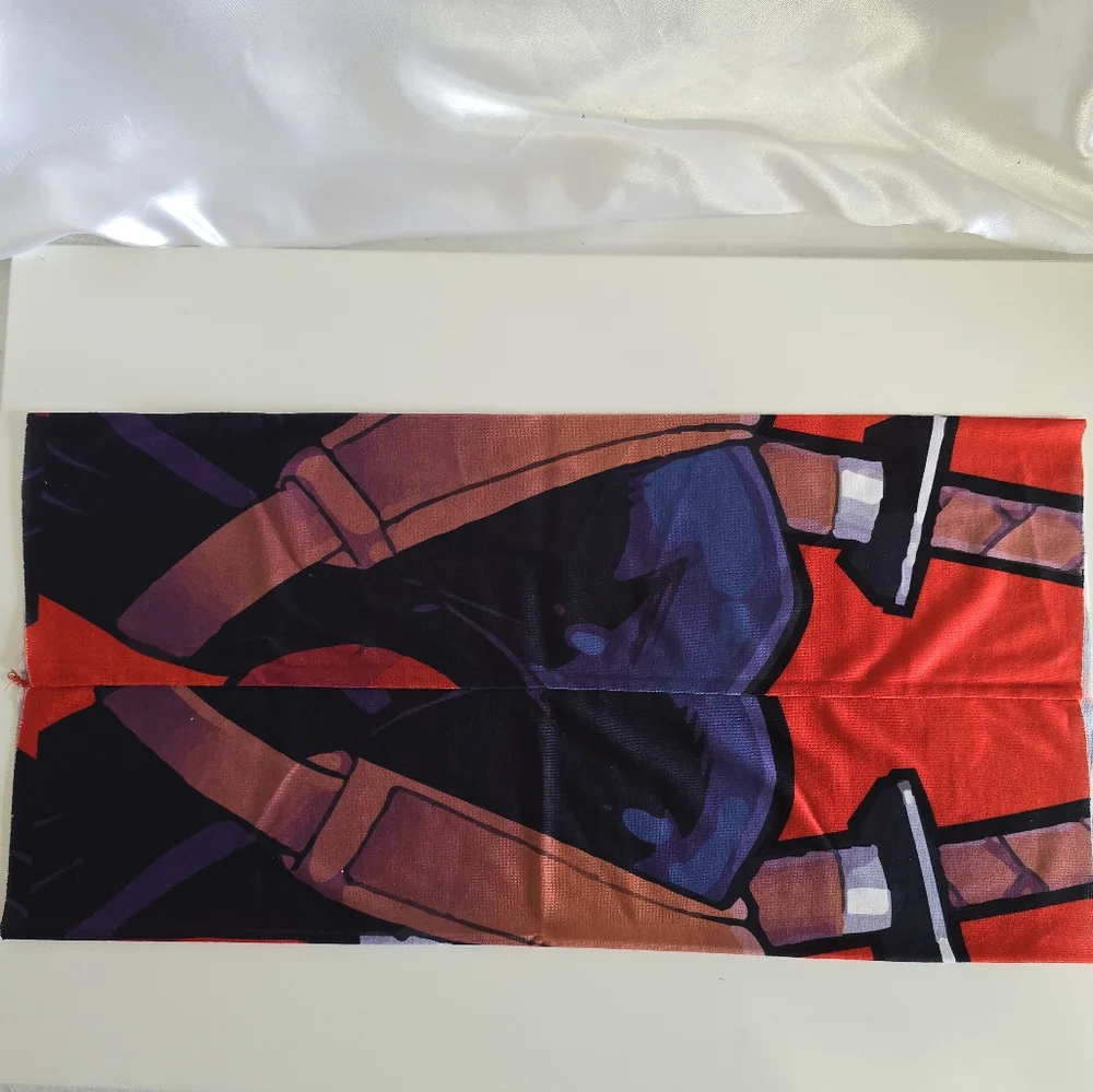 Marvel Deadpool Neck Gaiter Face Cover Cosplay Mask Scarf New
